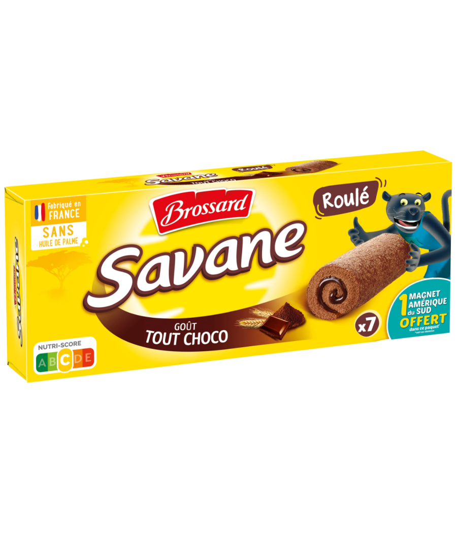 GATEAU BROSSARD ROULE GOUT TOUT CHOCO 175G GATEAU BROSSARD ROULE GOUT TOUT CHOCO 175G