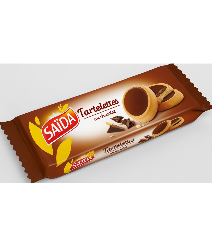 TARTELETTES AU CHOCOLAT SAIDA 120G TARTELETTES AU CHOCOLAT SAIDA 120G