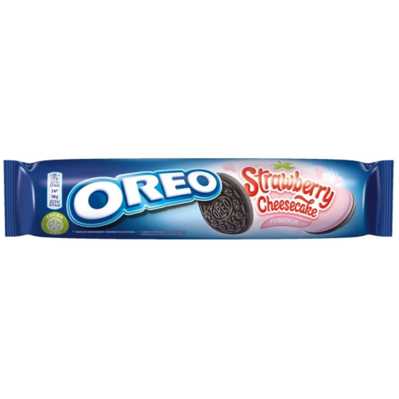 BISCUITS OREO STRAWBERRY CHEESECAKE FLAVOUR 100 G