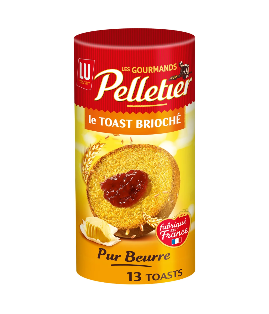 TOAST BRIOCHE PELLETIER 150G TOAST BRIOCHE PELLETIER 150G