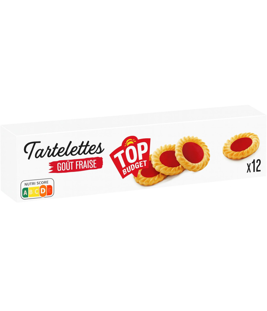 TARTELETTES FRAISE TOP BUDGET 200G TARTELETTES FRAISE TOP BUDGET 200G