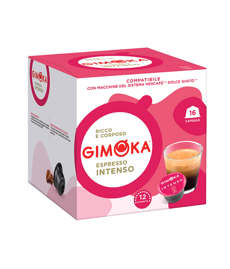 CAFE GIMOKA EXPRESSO INTENSE 16 CAPSULES CAFE GIMOKA EXPRESSO INTENSE 16 CAPSULES