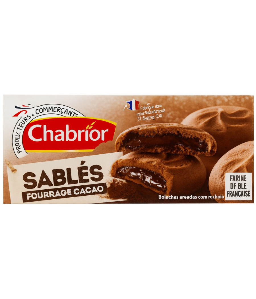 SABLES FOURRAGE CACAO CHABRIOR 125G SABLES FOURRAGE CACAO CHABRIOR 125G