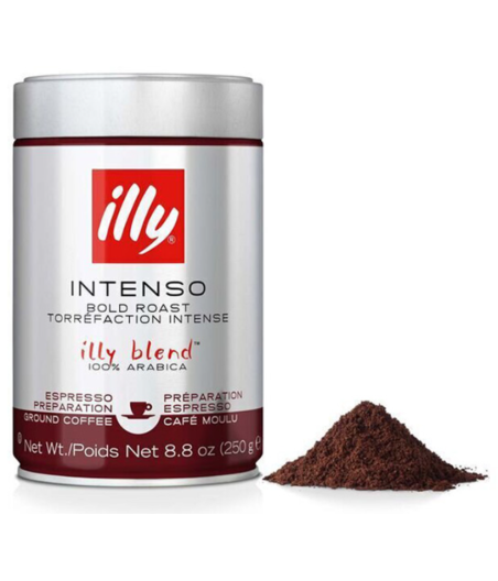 CAFE ILLY BLEND INTENSO ESPRESSO 100% ARABICA 250G