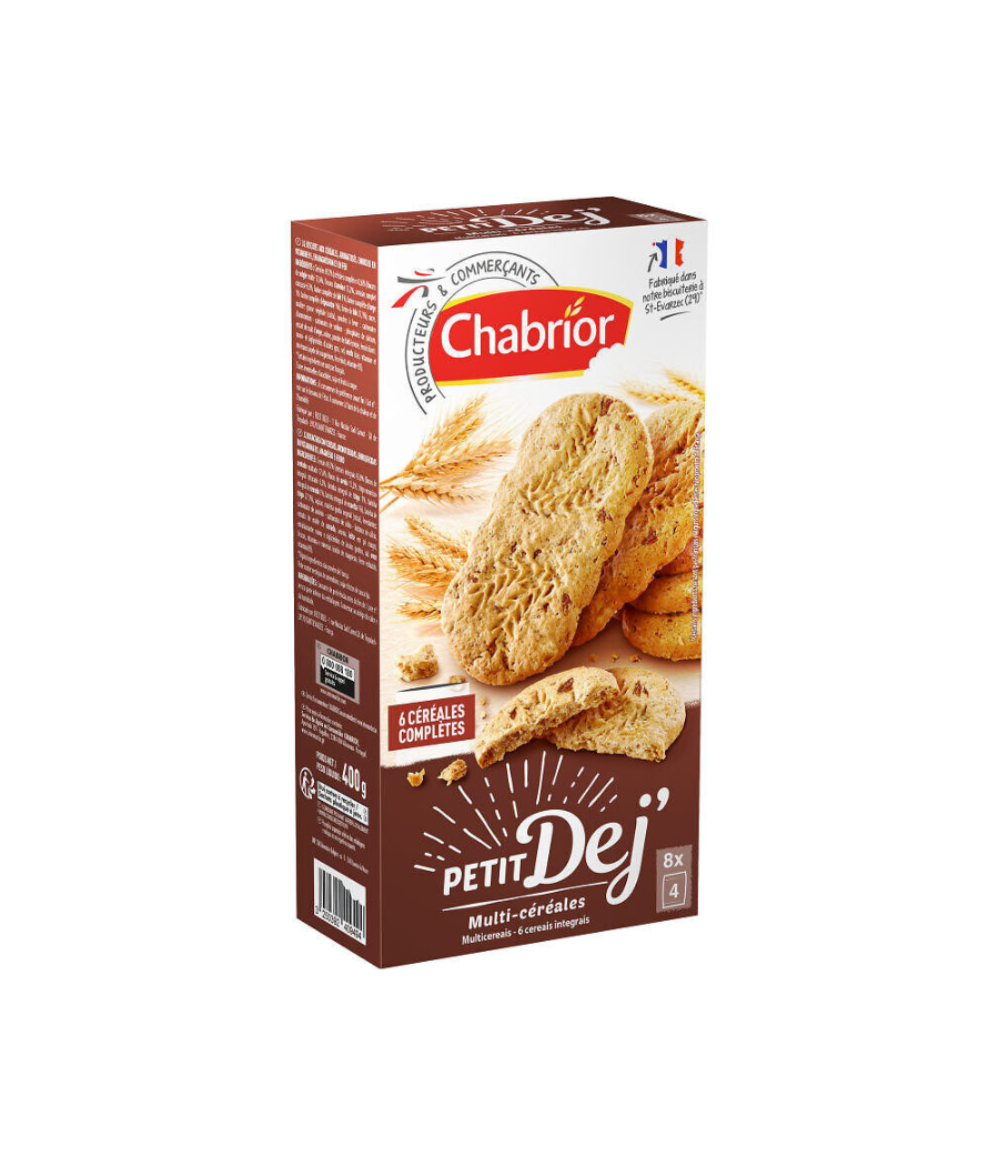 DEJEUNER MULTI-CEREALES CHABRIOR 400G DEJEUNER MULTI-CEREALES CHABRIOR 400G