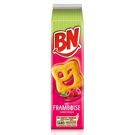BISCUITS FOURRES A LA FRAMBOISE BN 285G