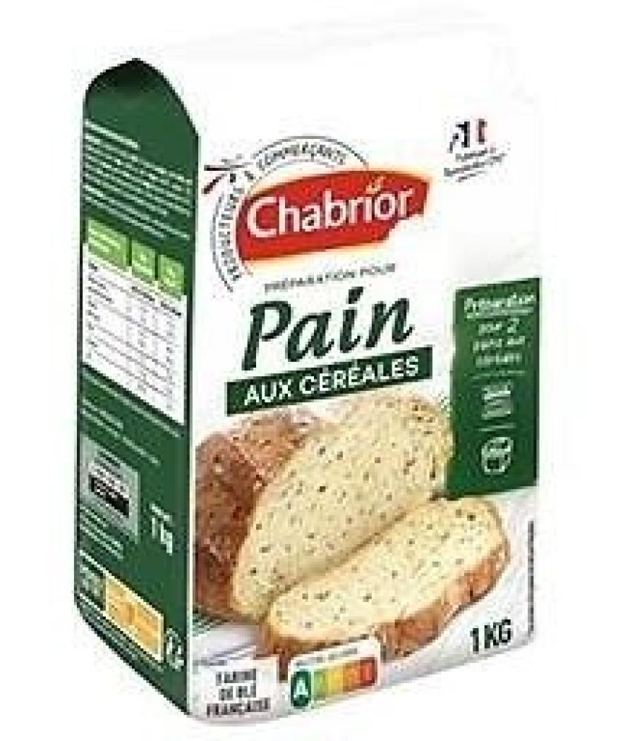 PREPARATION POUR PAIN AUX CEREALES CHABRIOR 1KG PREPARATION POUR PAIN AUX CEREALES CHABRIOR 1KG