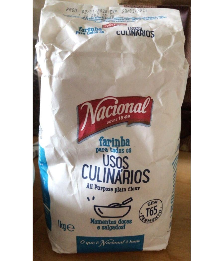FARINE DE BLE T65 NACIONAL 1KG FARINE DE BLE T65 NACIONAL 1KG