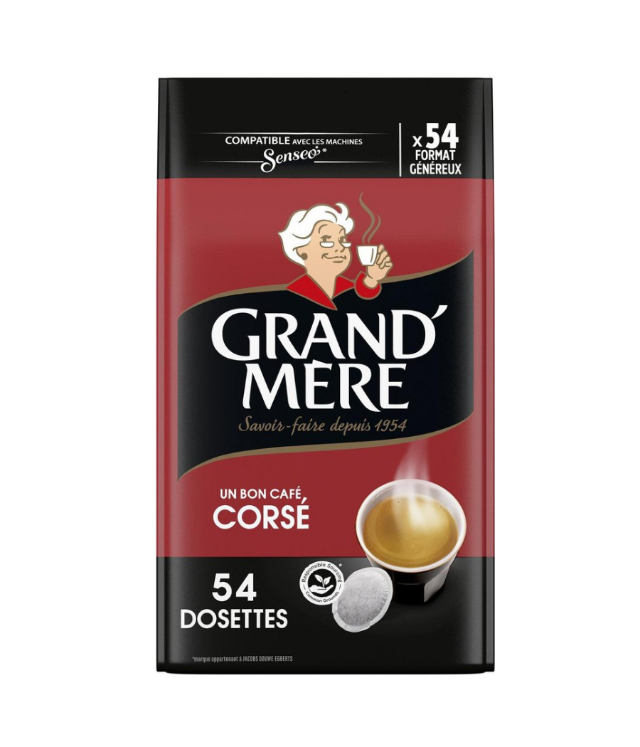 CAFE SENSEO 54 DOSETTES SOUPLE 356 G CAFE SENSEO 54 DOSETTES SOUPLE 356 G