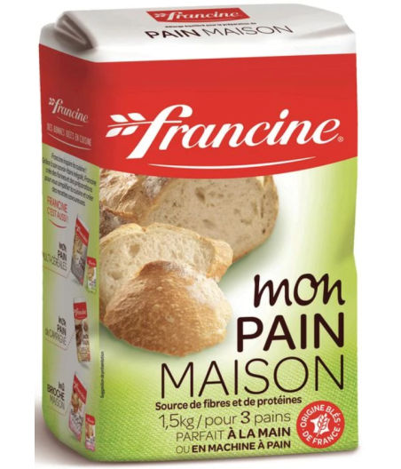 PREPARATION POUR  PAIN MAISON FRANCINE 1500G
