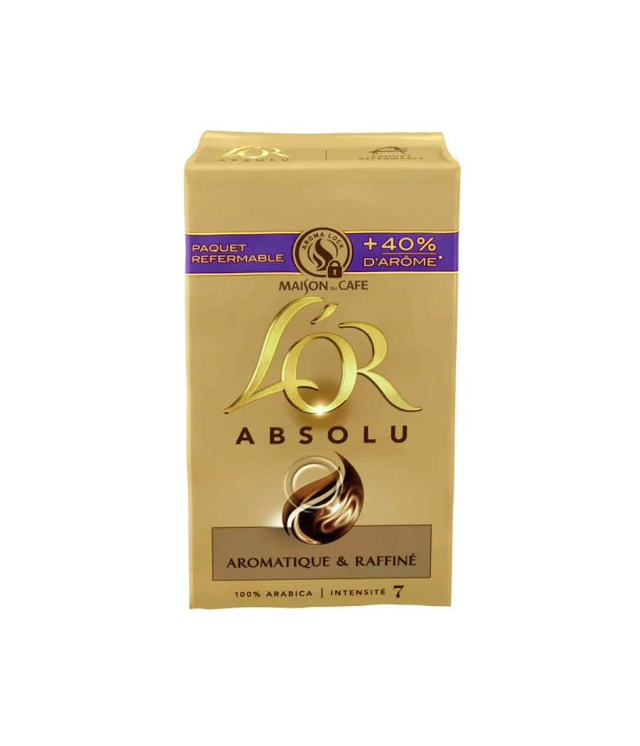 CAFE MAISON DU CAFE L'OR ABSOLU 100% ARABICA 250G CAFE MAISON DU CAFE L'OR ABSOLU 100% ARABICA 250G