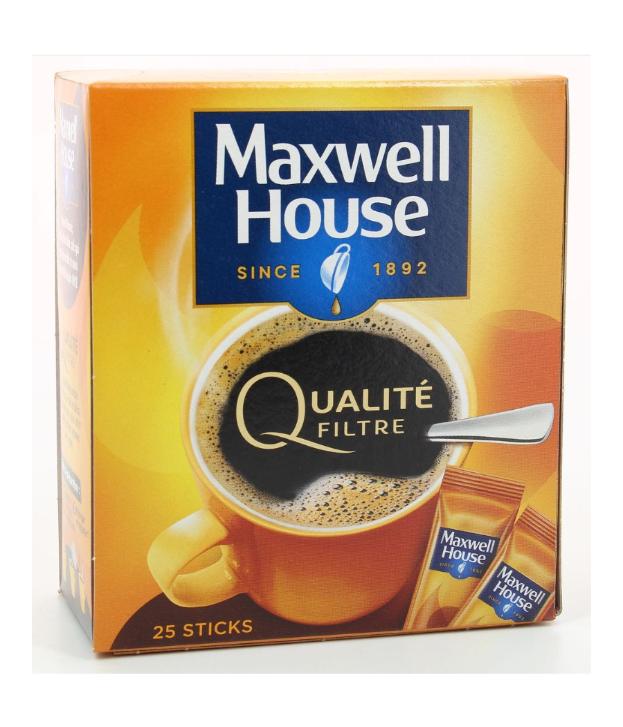 CAFE MAXWELL HOUSE QUALITE FILTRE 45G CAFE MAXWELL HOUSE QUALITE FILTRE 45G
