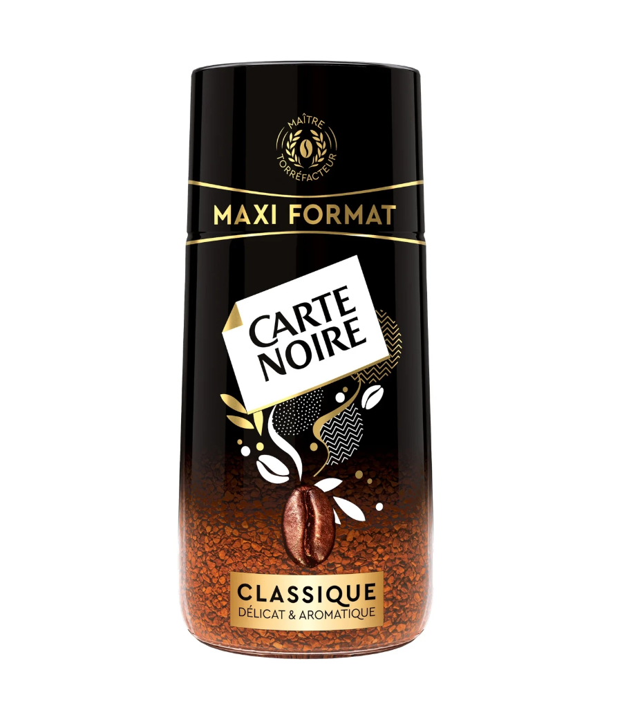 CAFE CLASSIQUE CARTE NOIRE MAXI FORMAT 100G CAFE CLASSIQUE CARTE NOIRE MAXI FORMAT 100G