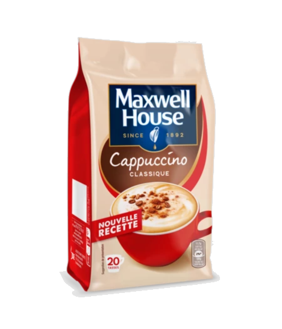 CAPPUCCINO CLASSIQUE MAXWELLE HOUSE 235G CAPPUCCINO CLASSIQUE MAXWELLE HOUSE 235G