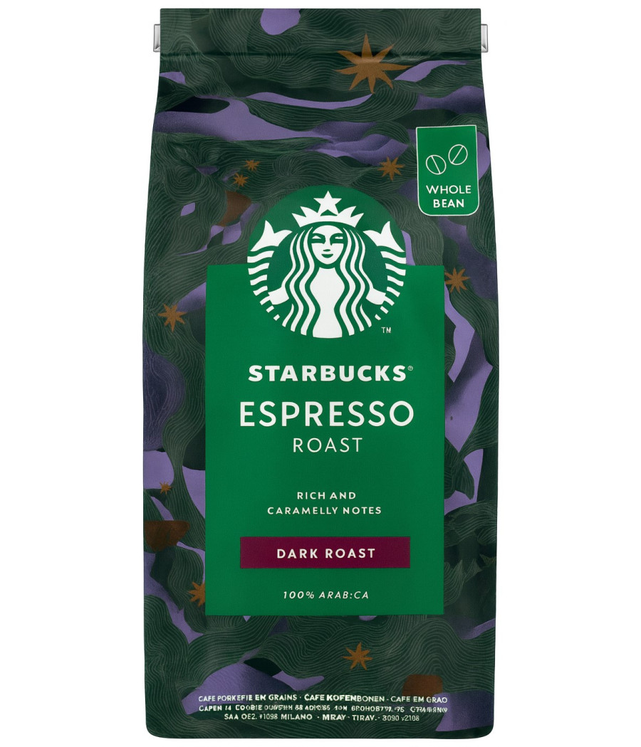CAFE EN GRAINS ESPRESSO DARK ROAST STARBUCKS 450G CAFE EN GRAINS ESPRESSO DARK ROAST STARBUCKS 450G