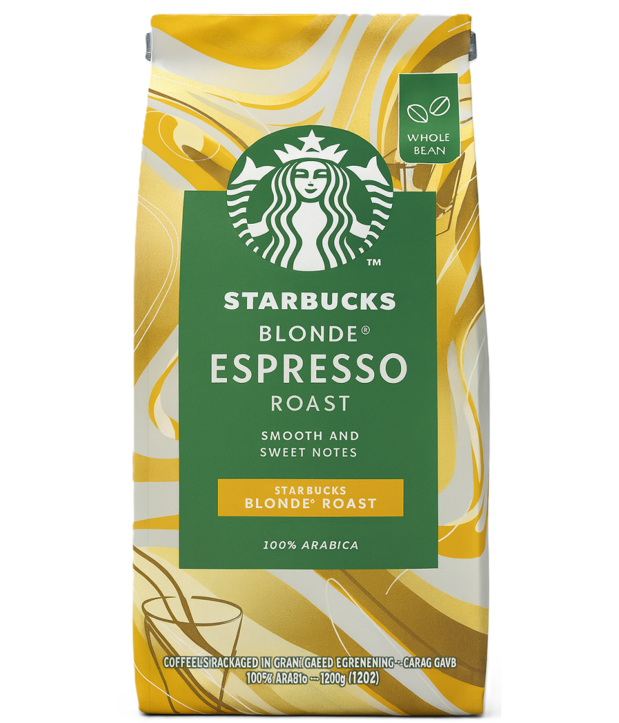 CAFE EN GRAINS ESPRESSO ROAST BLONDE STARBUCKS  450G CAFE EN GRAINS ESPRESSO ROAST BLONDE STARBUCKS  450G