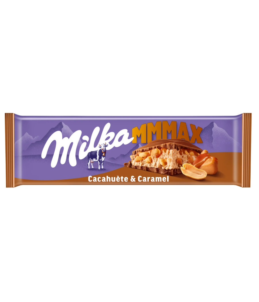 MMMAX CACAHUETE ET CARAMEL MILKA 276G MMMAX CACAHUETE ET CARAMEL MILKA 276G