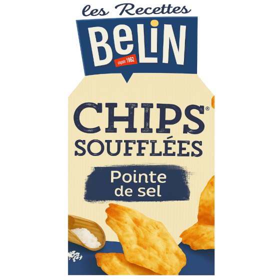 CHIPS SOUFFLES BELIN 100G