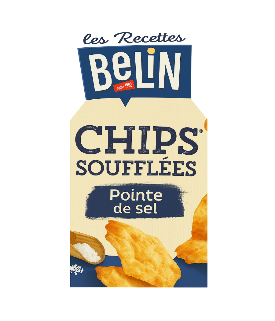 CHIPS SOUFFLES BELIN 100G CHIPS SOUFFLES BELIN 100G