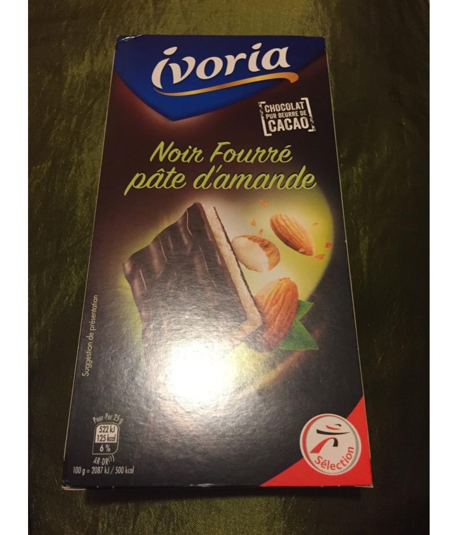 CHOCOLAT IVORIA NOIR FOURRE 150G CHOCOLAT IVORIA NOIR FOURRE 150G