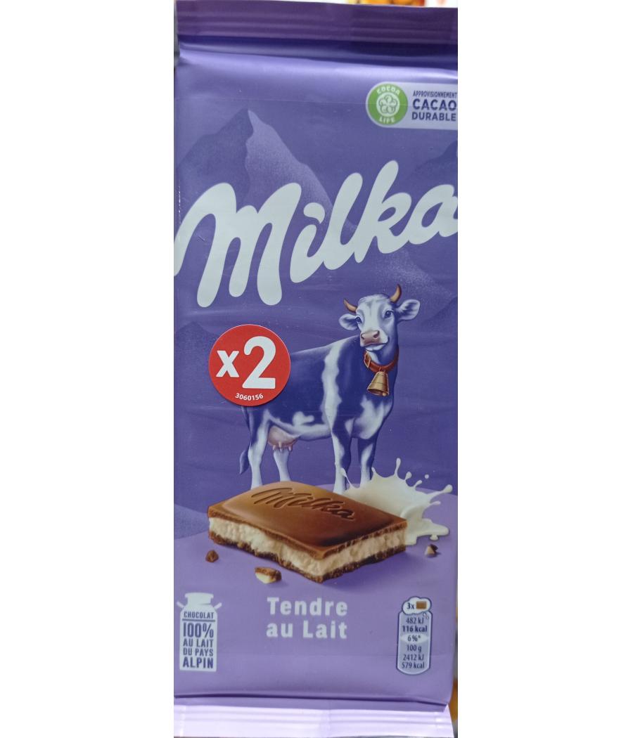 CHOCOLAT AU LAIT MILKA  200G CHOCOLAT AU LAIT MILKA  200G