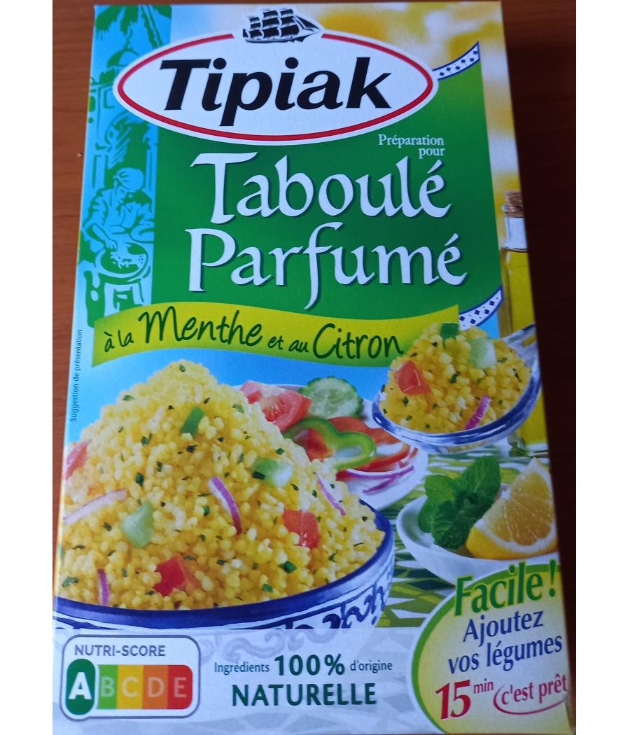 PREPARATION TABOULE MENTHE CITRON TIPIAK 350G PREPARATION TABOULE MENTHE CITRON TIPIAK 350G