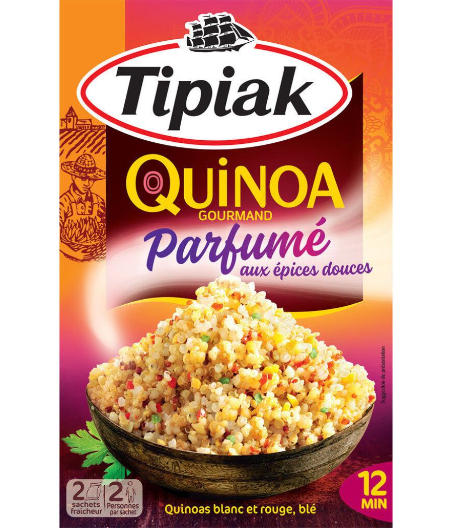 QUINOA GOURMAND PARFUME EPICES DOUCES TIPIAK 2 X 120G QUINOA GOURMAND PARFUME EPICES DOUCES TIPIAK 2 X 120G