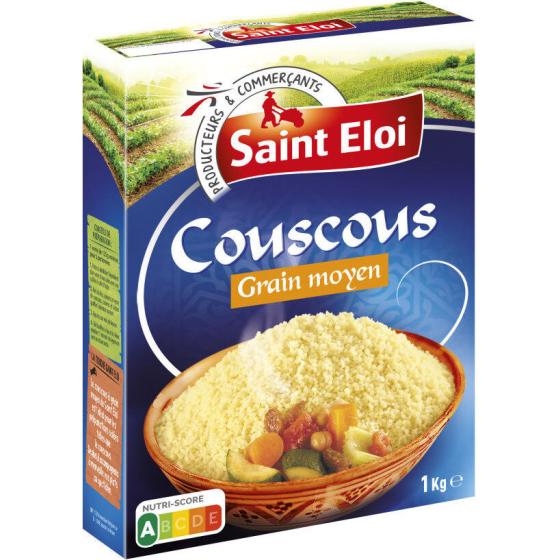 COUSCOUS GRAIN MOYEN SAINT ELOI 1KG