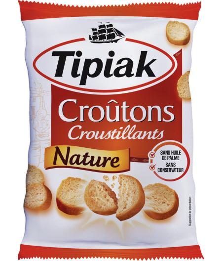 CEREALES TIPIAK CROUTONS CROUSTILLANTS NATURE 90G
