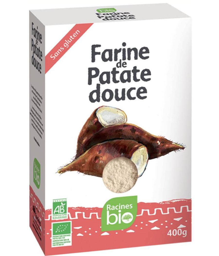 FARINE RACINES BIO DE PATATE DOUCE 400G FARINE RACINES BIO DE PATATE DOUCE 400G