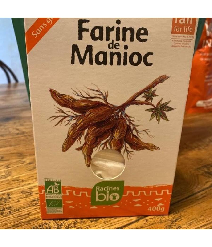 FARINE RACINE DE MANIOC 400G FARINE RACINE DE MANIOC 400G