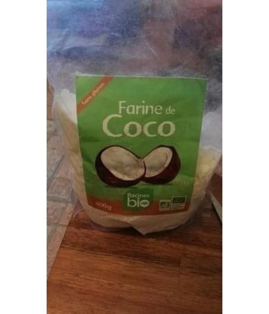 FARINE RACINE BIO DE COCO 400G FARINE RACINE BIO DE COCO 400G