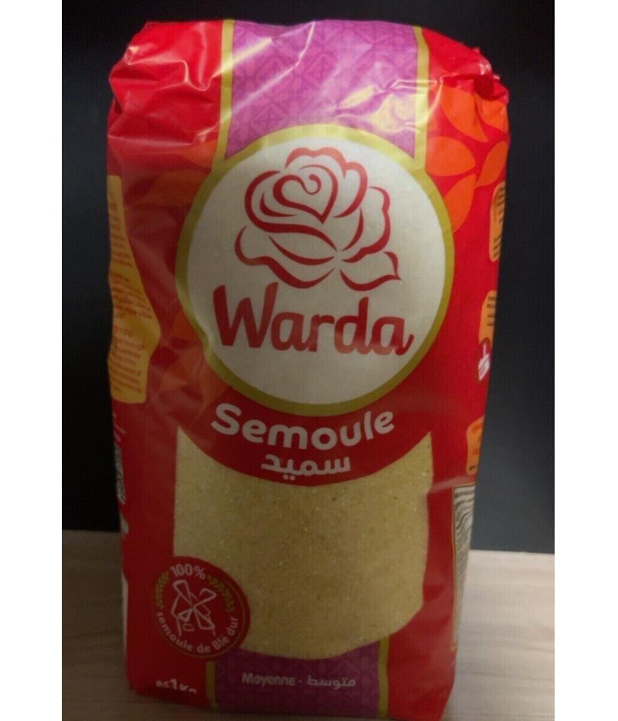 CEREALES WARDA SEMOULE 1KG CEREALES WARDA SEMOULE 1KG
