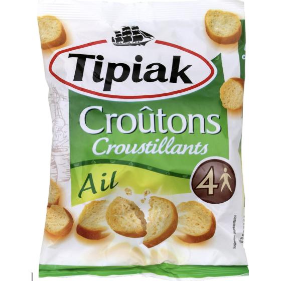 BLE TIPIAK CROUTONS CROUSTILLANTS AIL 90G