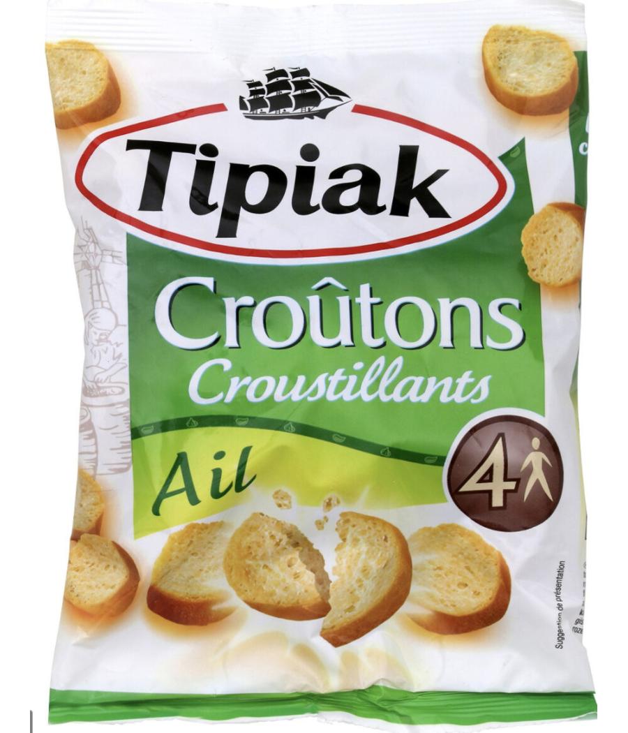 BLE TIPIAK CROUTONS CROUSTILLANTS AIL 90G BLE TIPIAK CROUTONS CROUSTILLANTS AIL 90G