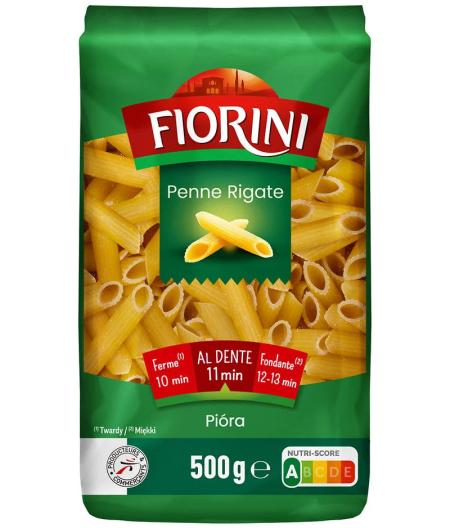 PATES PENNE RIGATE PIORA FLORINI 500G