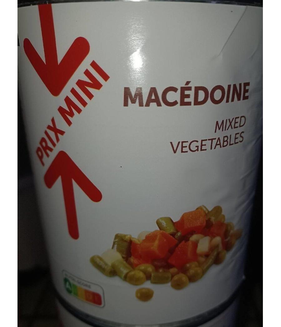 BOITE MACEDOINE MIXED PRIX MINI 130G BOITE MACEDOINE MIXED PRIX MINI 130G