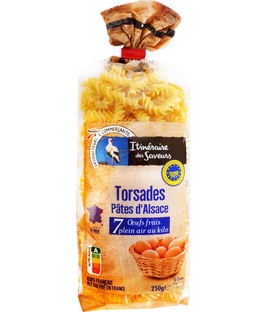 PATES TORSADES D'ALSACE ITINERAIRE DES SAVEURS 250G PATES TORSADES D'ALSACE ITINERAIRE DES SAVEURS 250G