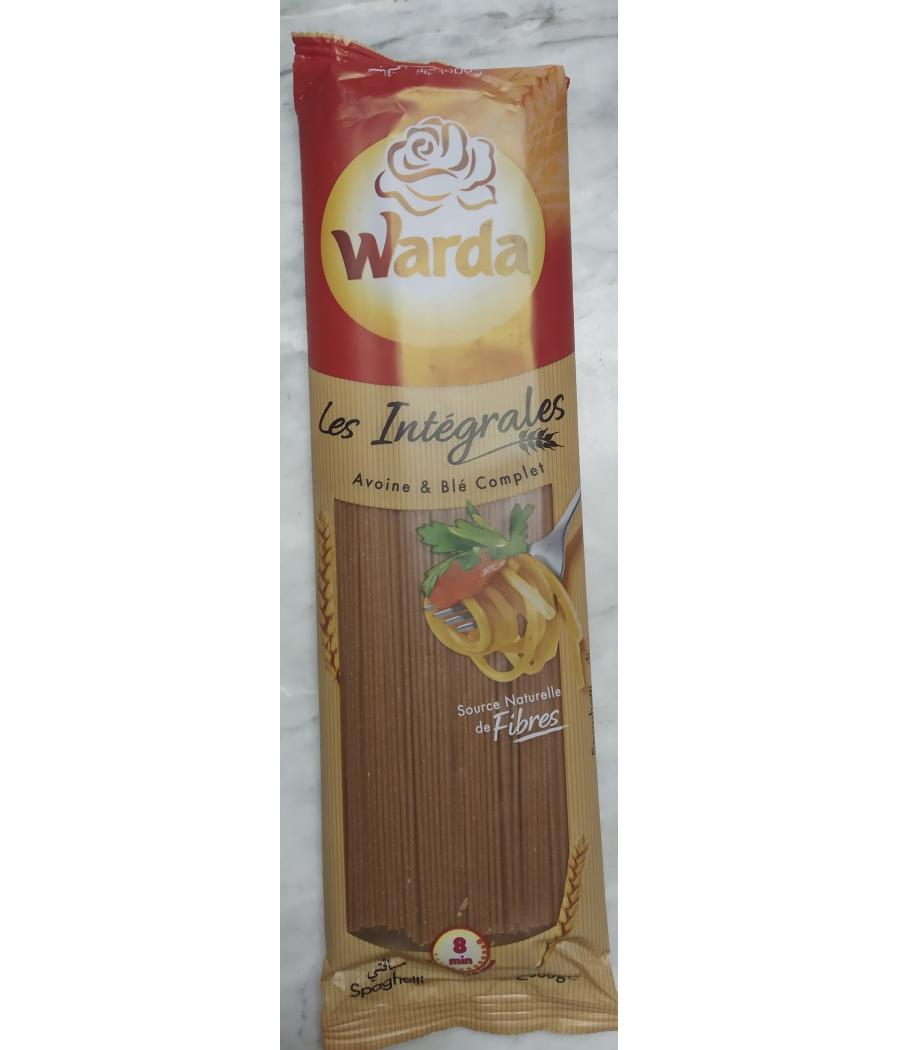 SPAGUETTI AUX BLE COMPLET ET AVOINE COMPLET WARDA  500G SPAGUETTI AUX BLE COMPLET ET AVOINE COMPLET WARDA  500G