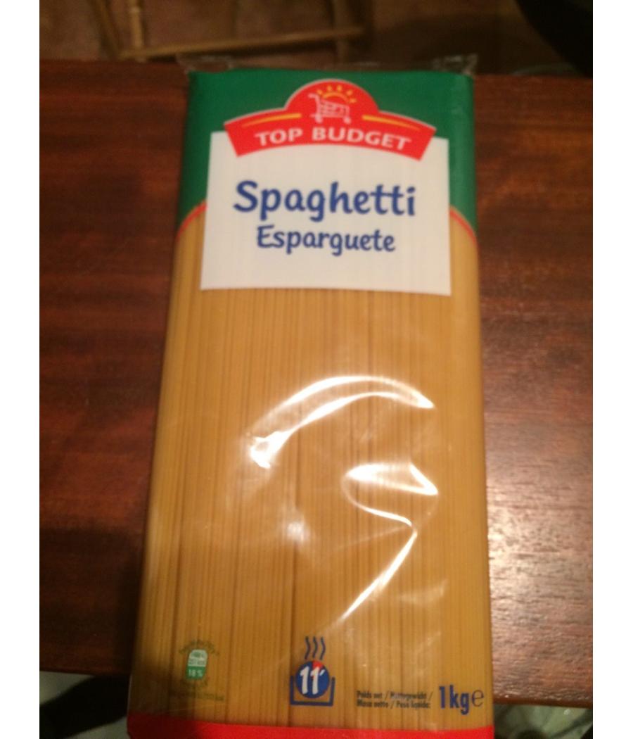 SPAGHETTI TOP BUDGET 1KG SPAGHETTI TOP BUDGET 1KG