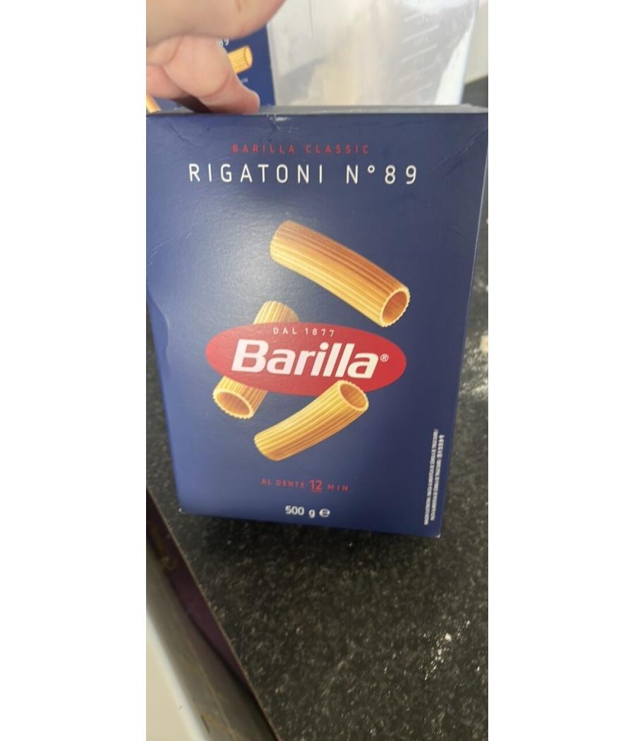 PATES RIGATONI BARILLA 500G PATES RIGATONI BARILLA 500G