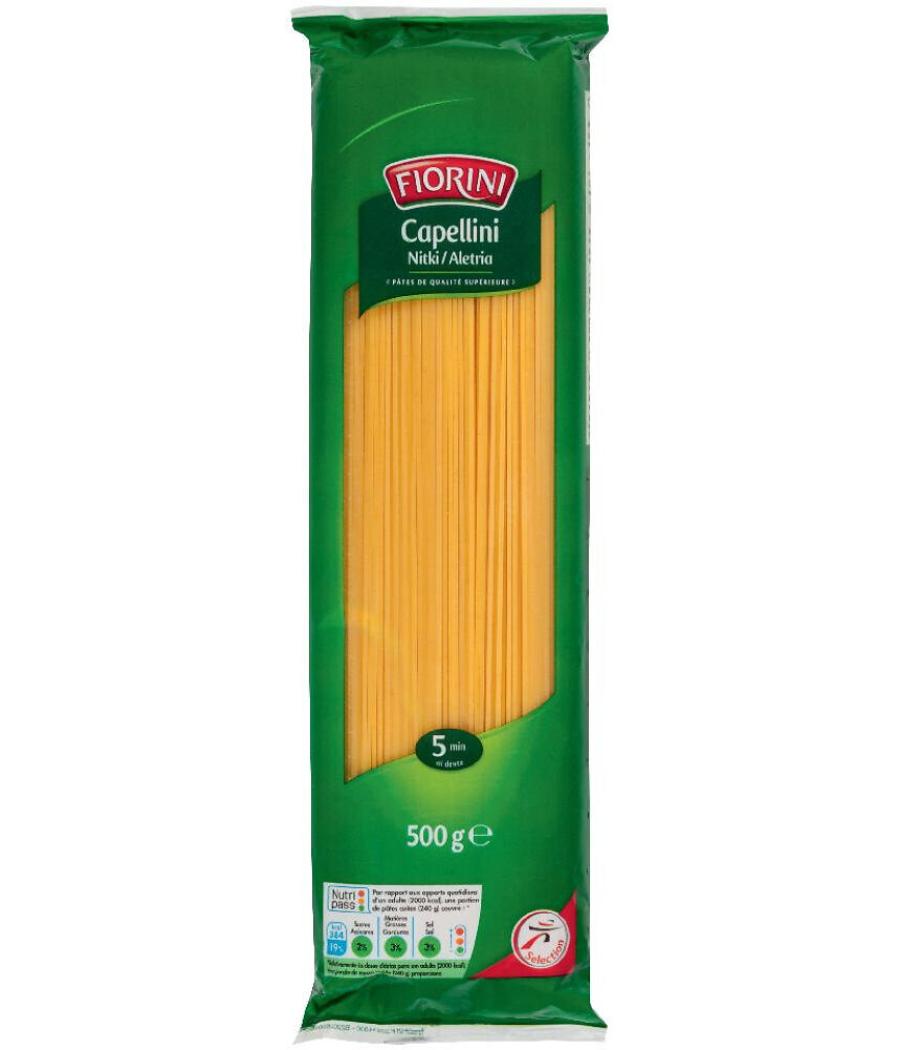 PATES CAPELLINI FIORINI  500G PATES CAPELLINI FIORINI  500G
