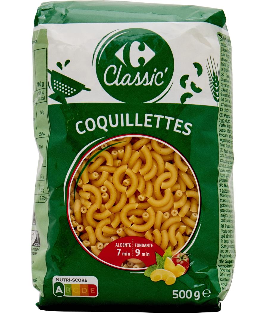 COQUILLETTES 500 G COQUILLETTES 500 G