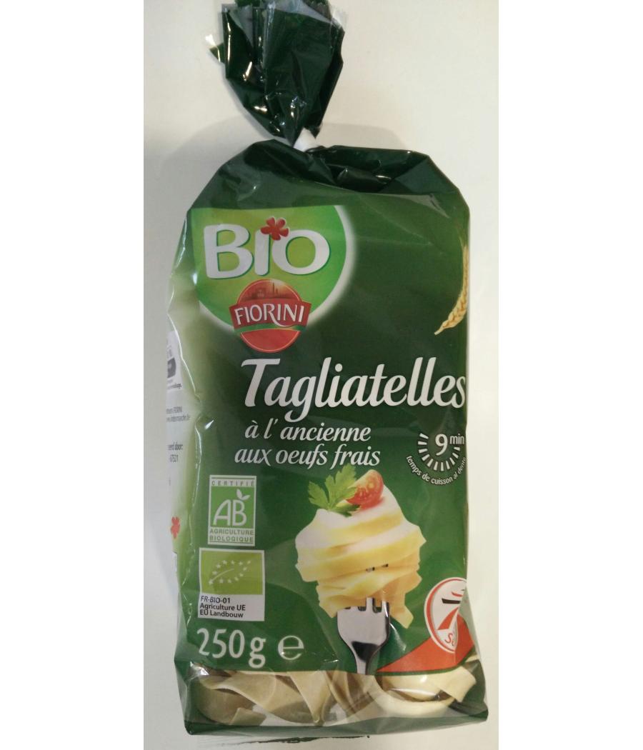 TAGLIATELLES BIO A L'ANCIENNE FIORINI 250G TAGLIATELLES BIO A L'ANCIENNE FIORINI 250G