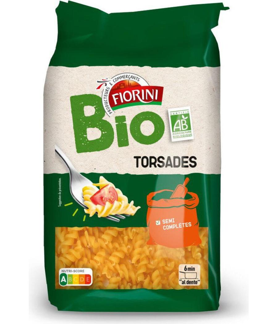 TORSADES SEMI-COMPLETES BIO FIORINI 500G TORSADES SEMI-COMPLETES BIO FIORINI 500G