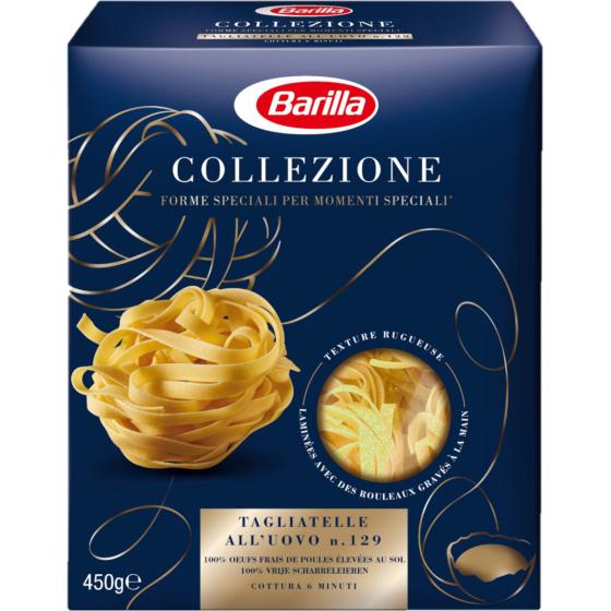 PATES BARILLA TAGLIATELLE AUX OEUFS COLLEZIONE 450G