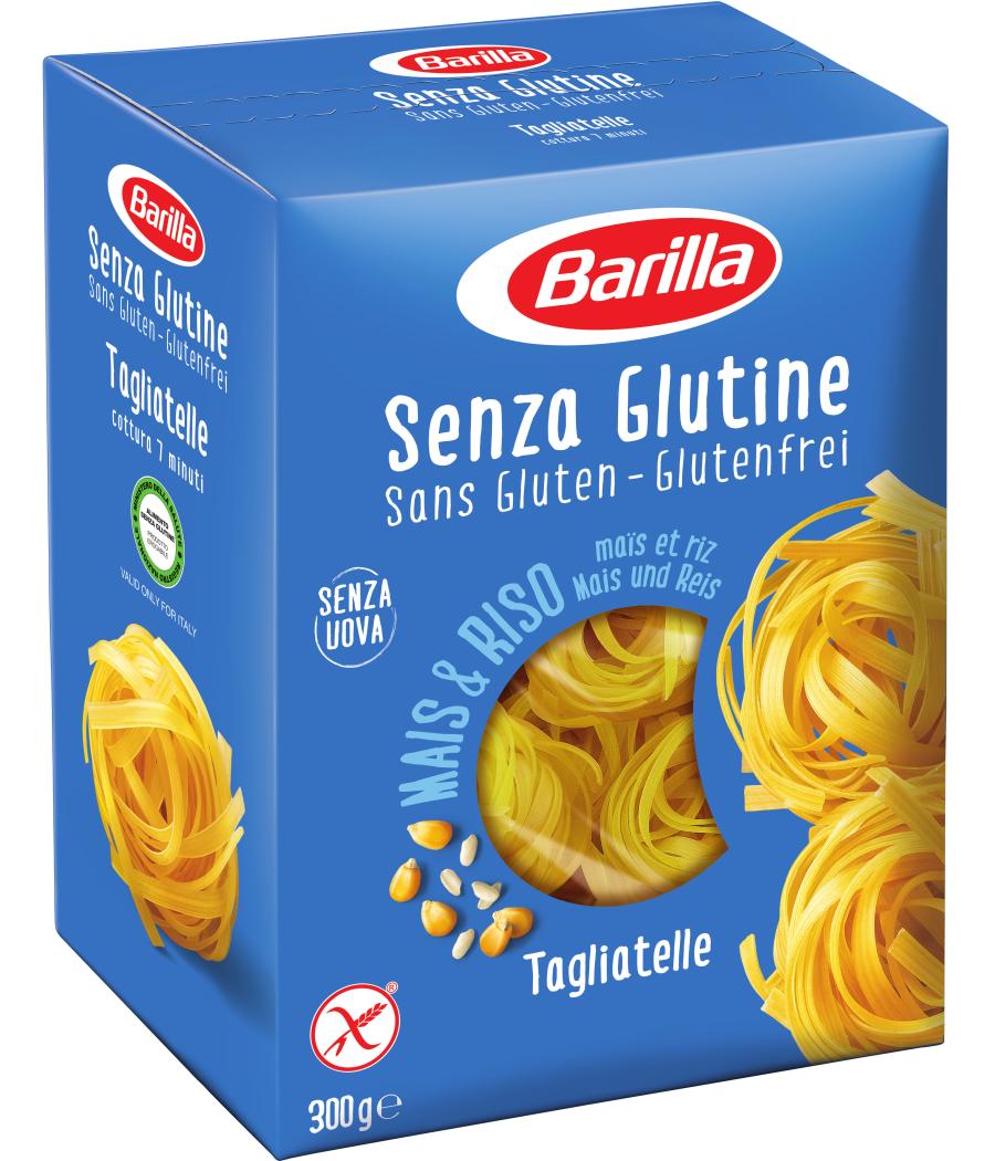 PATES BARILLA SANS GLUTEN TAGLIATELLES 300G PATES BARILLA SANS GLUTEN TAGLIATELLES 300G