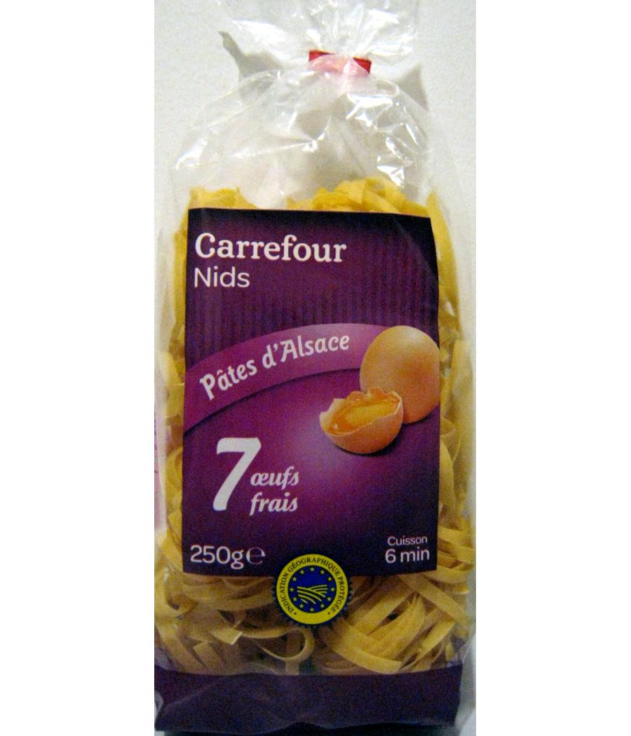 PATES CARREFOUR D'ALSACE 250G PATES CARREFOUR D'ALSACE 250G