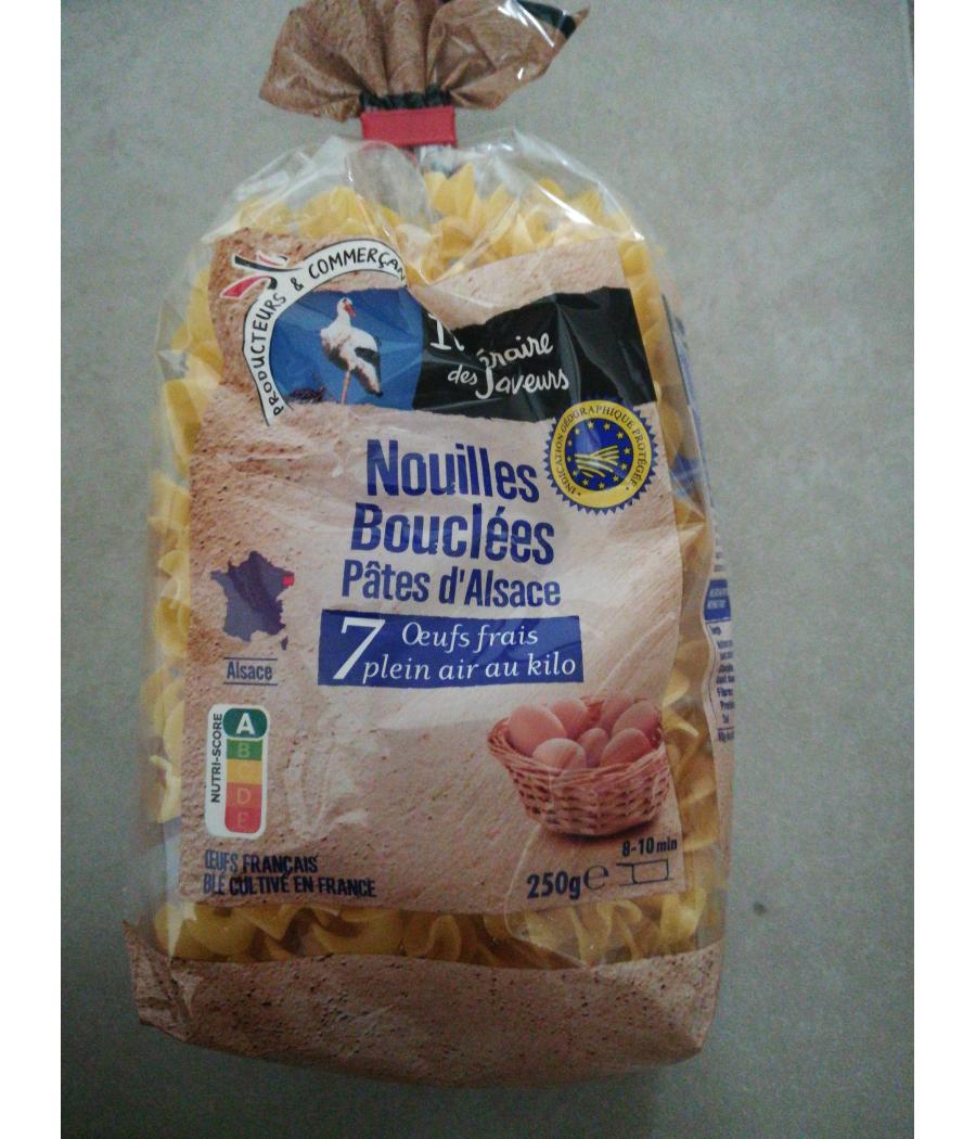 PATES ITINERAIRE DE NOS REGIONS SPAGHETTI, COQUILLETTES,  NOUILLES BOUCLEES, PENNE 250G PATES ITINERAIRE DE NOS REGIONS SPAGHETTI, COQUILLETTES,  NOUILLES BOUCLEES, PENNE 250G