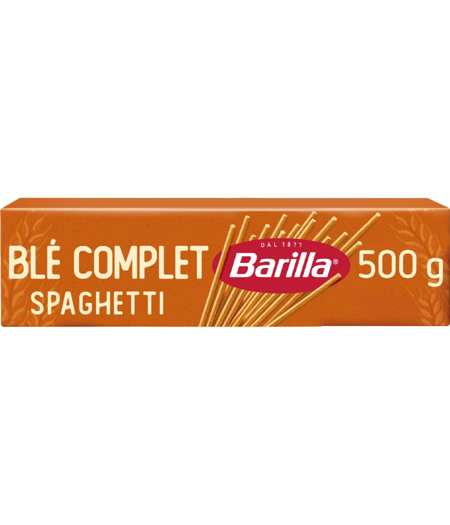 PATES BARILLA SPAGHETTI AU BLE COMPLET INTEGRAL 500G PATES BARILLA SPAGHETTI AU BLE COMPLET INTEGRAL 500G